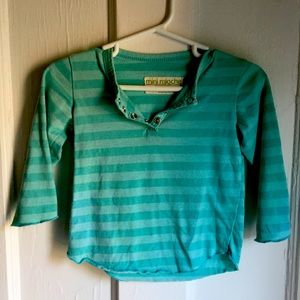 Kids designer mini mioche striped top